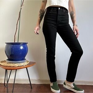 Reformation Liza Ultra High Rise Straight Jeans